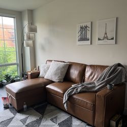 Comfortable and Stylish  L-shaped Sofa - Convertible