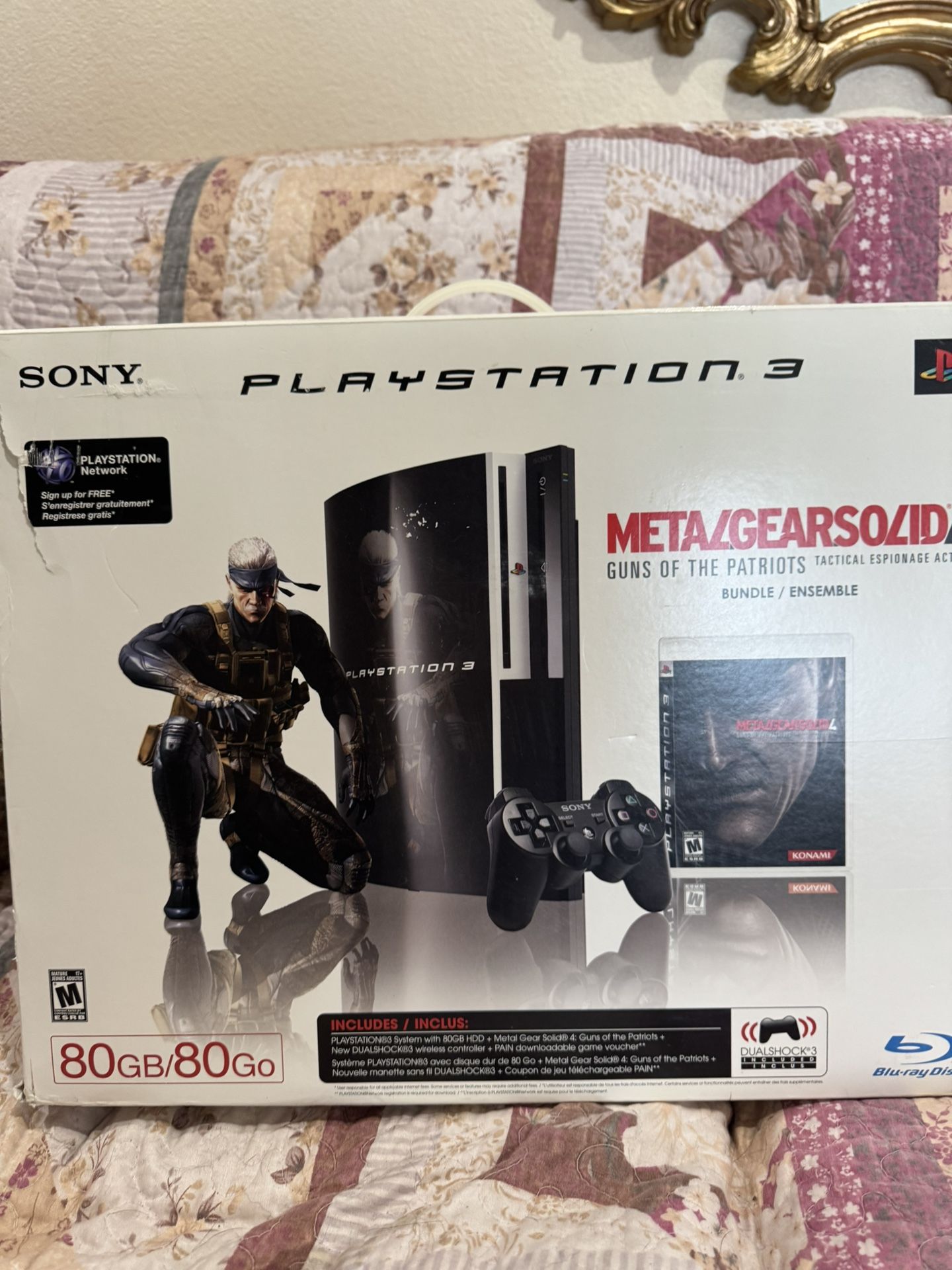 PS3 Metal Gear Solid 4 Bundle 