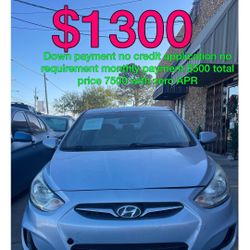 Hyundai Accent No Credit Check No Requirements 