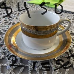 Elegant Porcelain cups for coffee