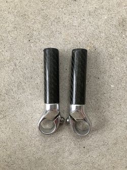 Carbon Mountain bike bar ends - (Performance Bike brand)