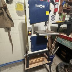 10” Rikon Bandsaw w/stand 