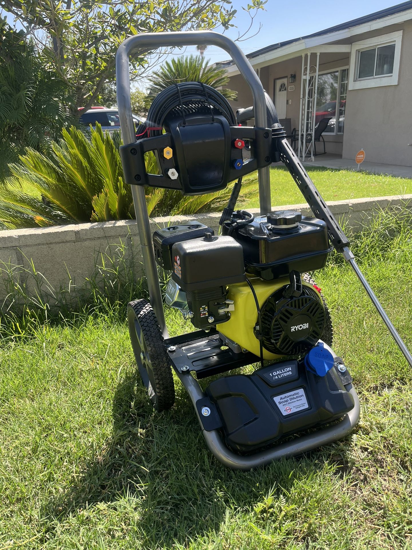RYOBI 3300 PSI 2.4 GPM Cold Water Gas Pressure Washer with 212cc Engine