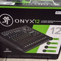 Onyx Mixer interface
