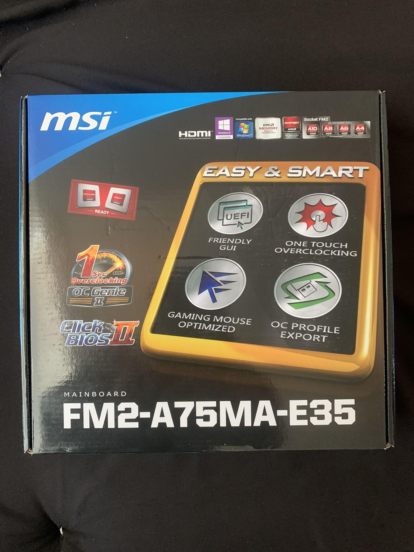 FM2-A75MA-E35 MSi Motherboard