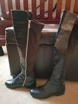 Mk black boots
