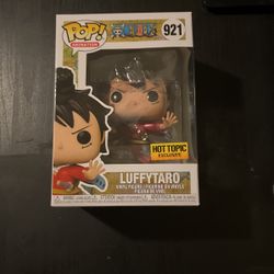 One Piece Funko Pop Luffytaro (Metallic and hot  topic exclusive)