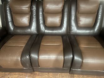 Leather Sofa Recliner