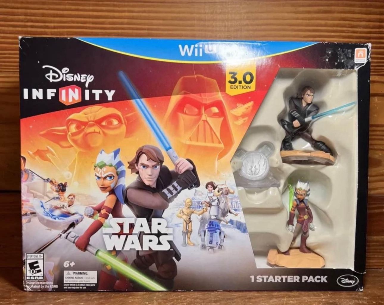 NEW Disney Infinity 3.0 Edition Star Wars Starter Pack Nintendo Wii U - Open Box