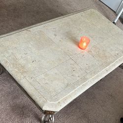 Stone Coffee Table Set 