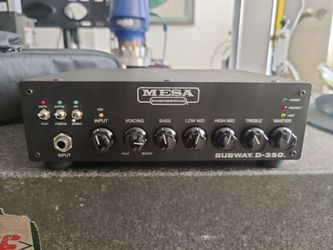 Mesa Subway D-350 bass amp head