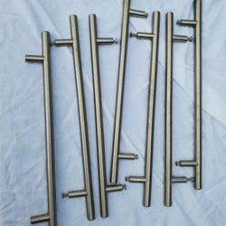 Rush Nickel Handles - 12" Long, 7