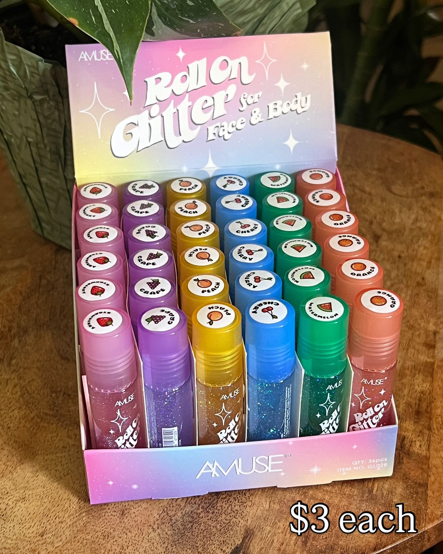 Roll on glitter For face & Body 