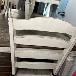 Farm Style Dining Table & 7 Chairs