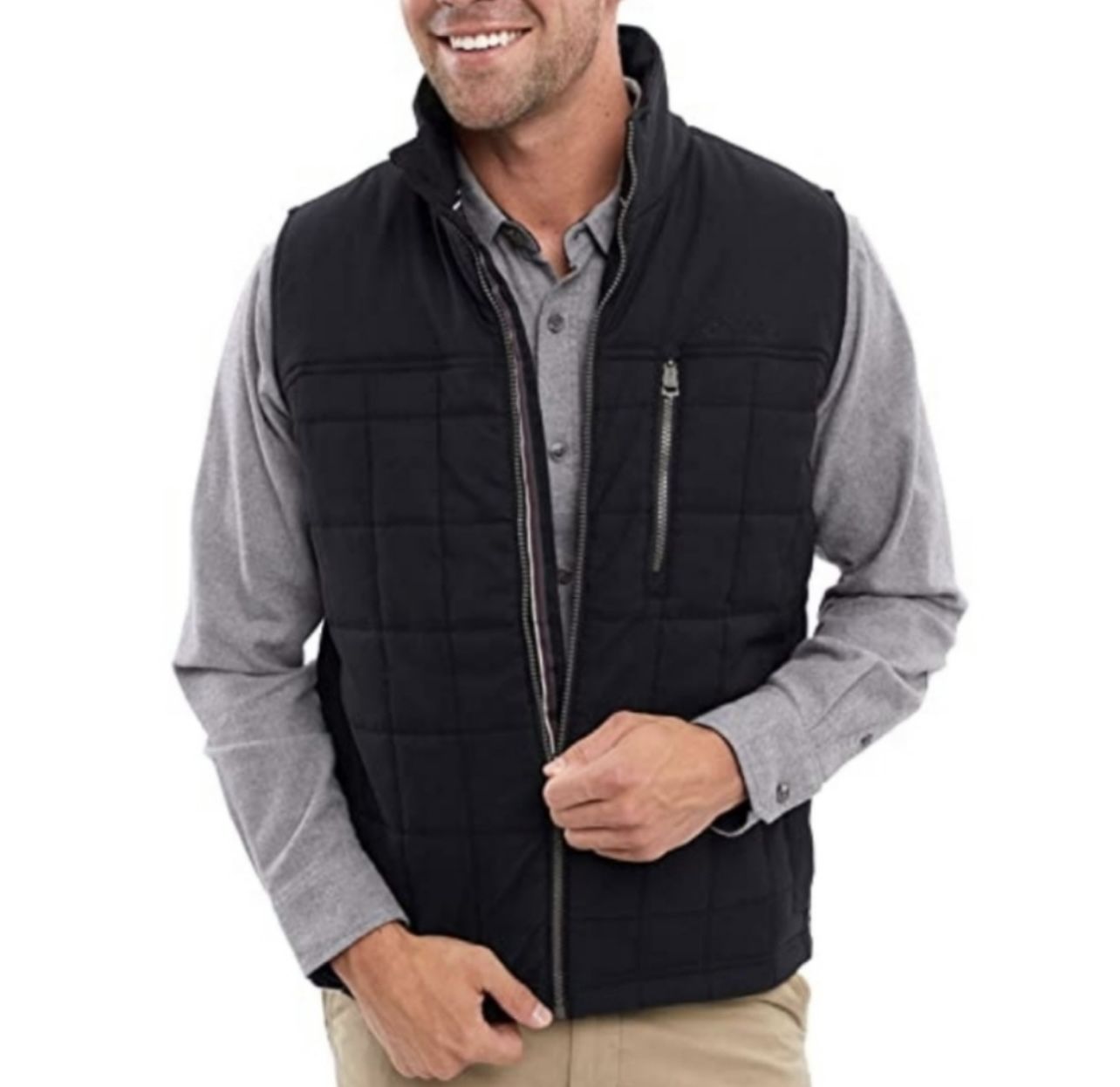 Orvis Classic Collection Full Zip Quilted Vest