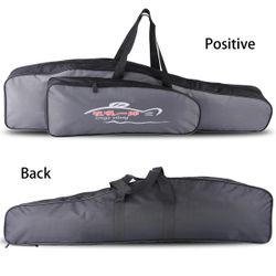 Sougayilang 100cm Fishing Rod Storage Bag Fishing Rod and Reel Organizer Bag Waterproof Travel Carry Case Tackle Tool