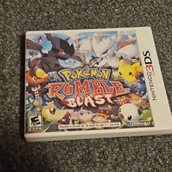 Pokemon Rumble Blast 3ds Game