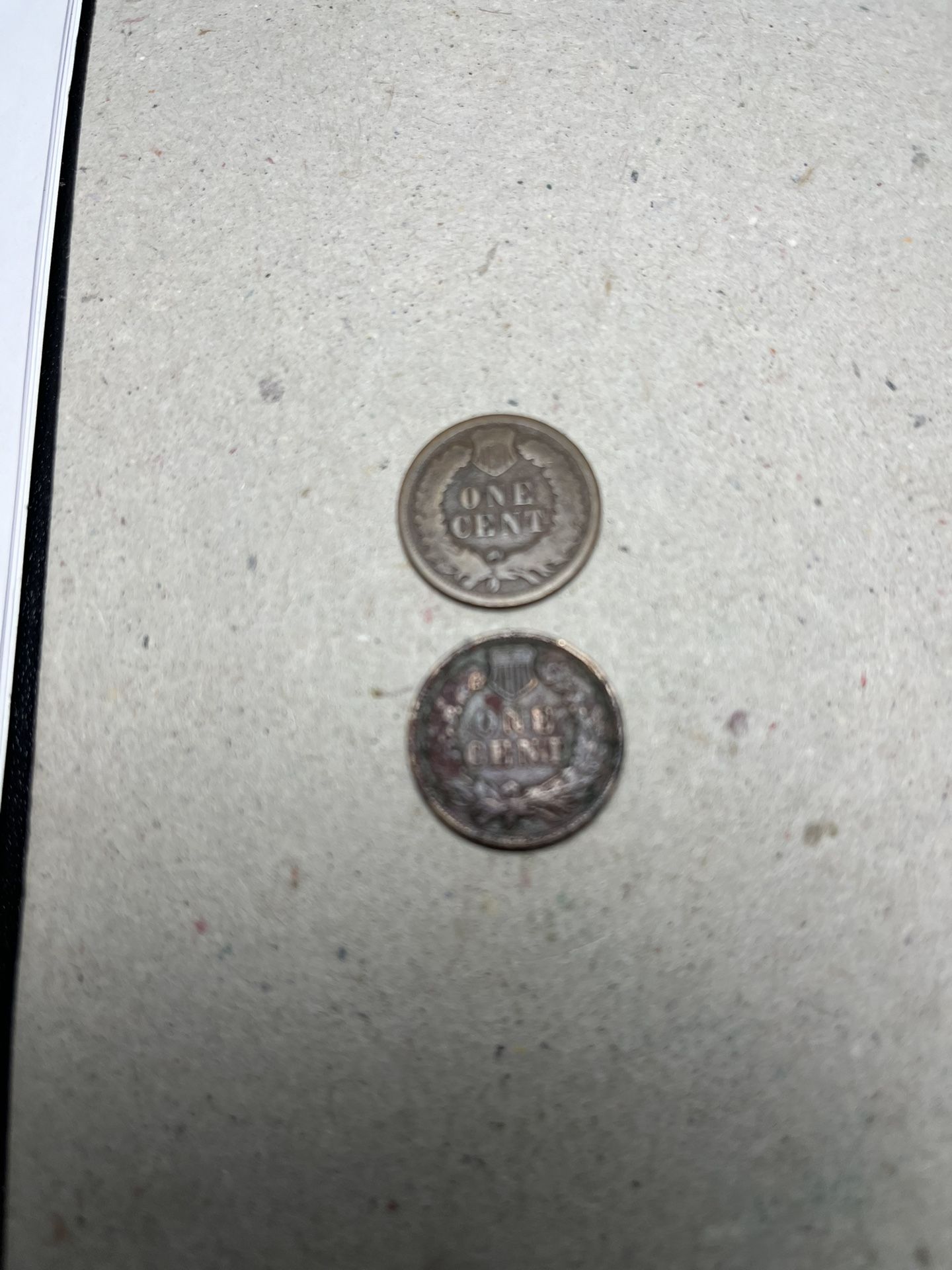 1897/ 1907 Indian Head One Cent Coins