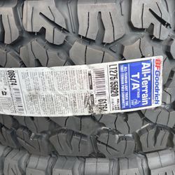 LT 275/55/20 Bfgoodrich All Terrain Ko2 8ply LRD
