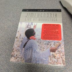 Sealed Jimmy Hendrix live at Woodstock dvd