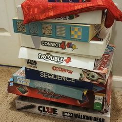 Variety Of Board Games