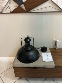 New Black Pendant Ceiling Lamp whit 💡