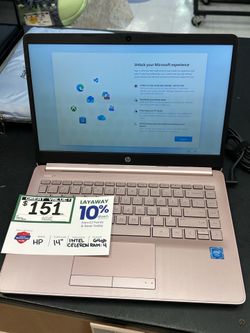 Pink HP Laptop