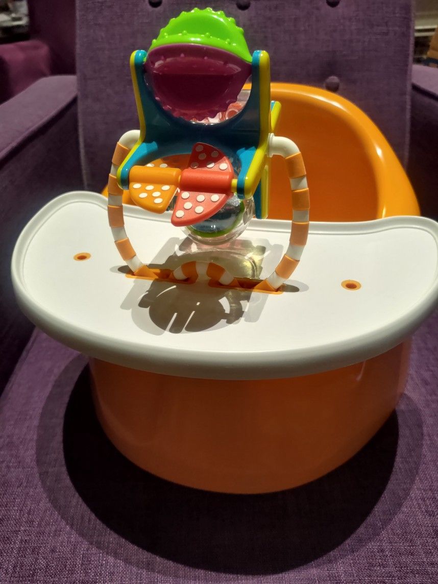 Baby Seat With Tray & Toy