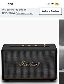 Marshall Acton III Bluetooth Speaker