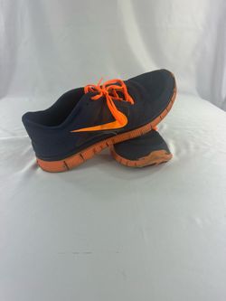 Nike Free 5.0 Running Shoes – Black/Orange – Men’s 13- Used