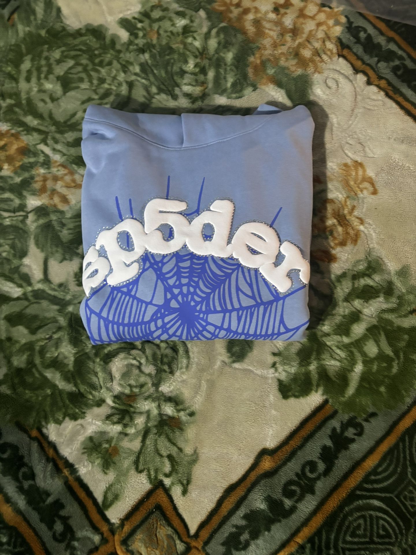 Blue Spider Hoodie