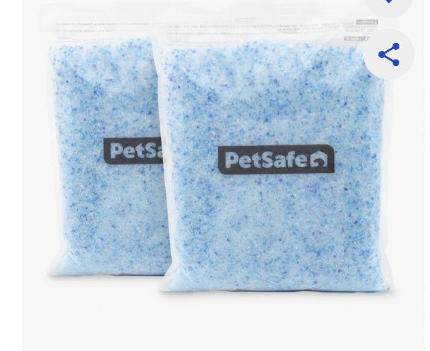 PetSafe ScoopFree Premium Crystal Cat Litter 2-Pack, BluePetSafe ScoopFree Premium Crystal Cat Litter 2-Pack, Blue