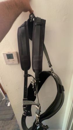 Occidental leathers suspenders with comfort belt