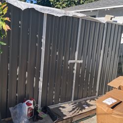 Galvanized Portable Storage unit