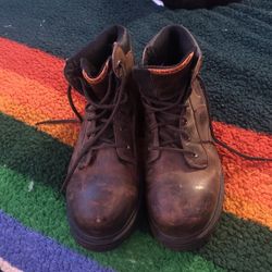 Timberland Steel Toe Boots - Size 11.5