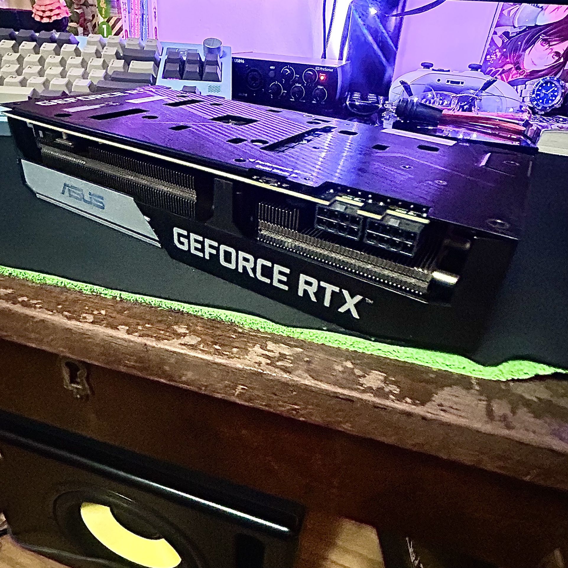 NVIDIA RTX 3070 ASUS DUAL BIOS OC GPU 8GB VRAM