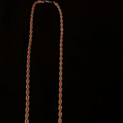 14k Gold Plated Rope Chain