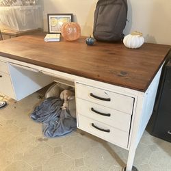 Desk And Credenza