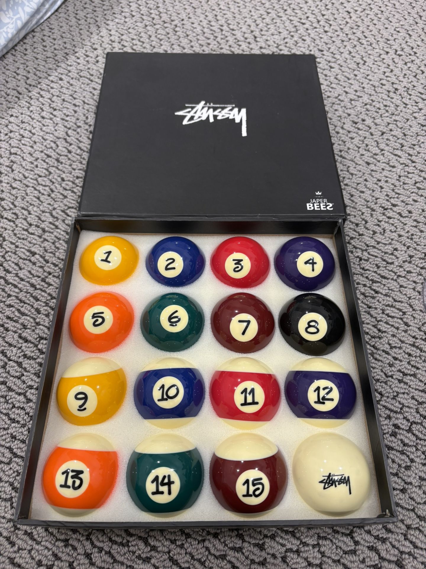 Brand New Study Billiard Pool Ball Set