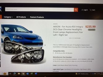 Acura Rsx Headlights