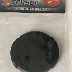 BRAND NEW - Sensei 67mm Camera Lens Center Pinch Cap