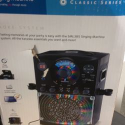 Brand new in the box karaoke machine