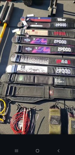 2pood Weightlifting Belts