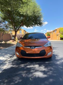 Hyundai Veloster Orange Coupe