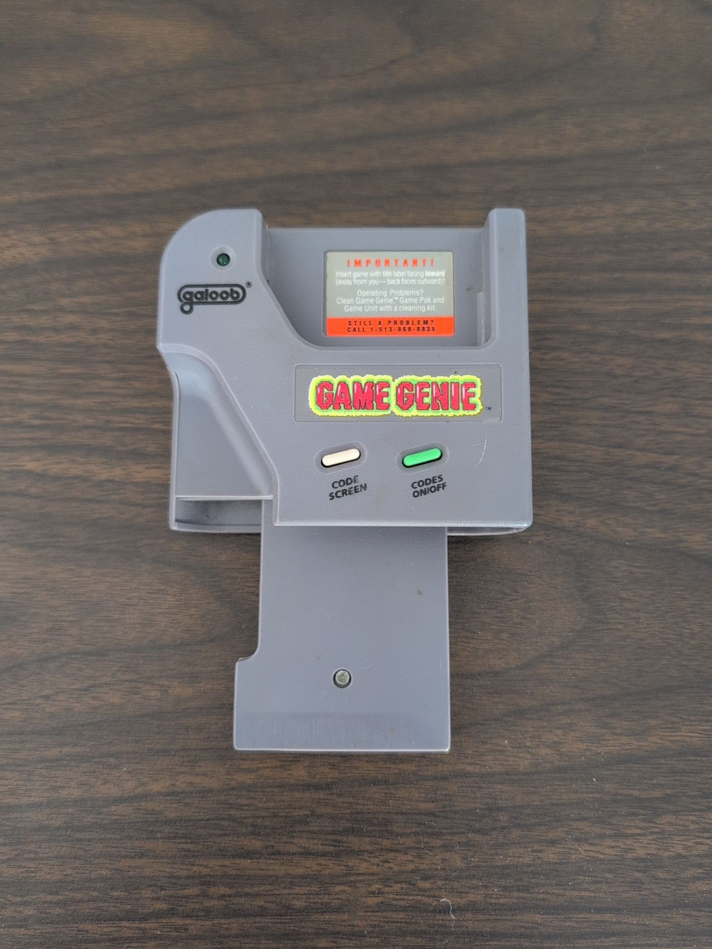 Galoob Model 7359 Game Genie Game Boy Nintendo