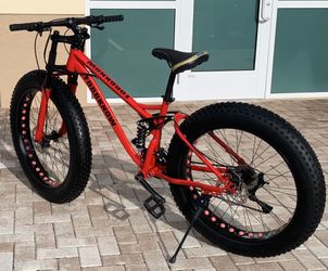 FOREKNOW SNOE BIKE 26インチ ファットバイク foreknow #ファットバイク #マウンテンバイク 前後サスペンション付き
