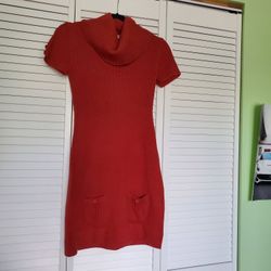 Y2k Short Sleeve Sweater Dress