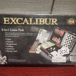 EXCALIBUR 6-in-1 Game Pack