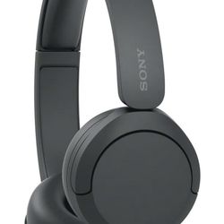 Sony WH-CH520 Wireless Headphones Bluetooth On-Ear Headset with Microphone and up to 50 Hours Battery Life with Quick Charging, Black