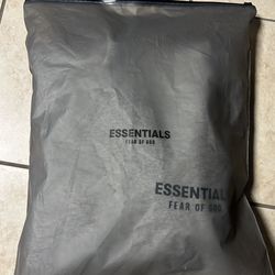 Essentials hoodie Dark oatmeal